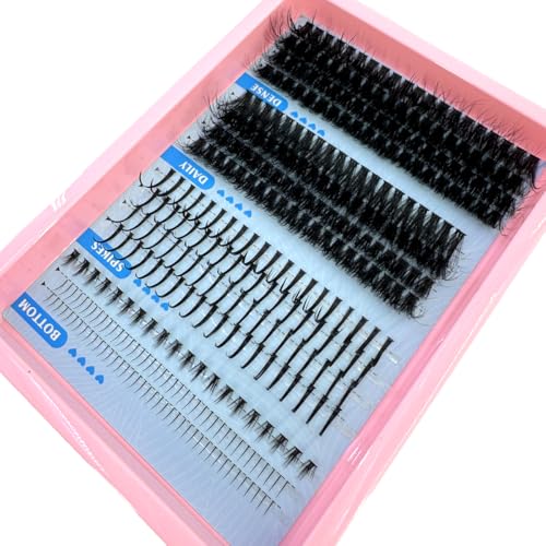 Spike Lash Clusters 80D+100D Volume Eyelash Extensions