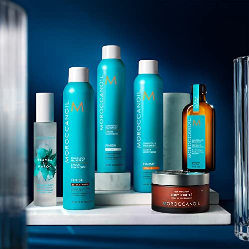 Moroccanoil Luminous Hairspray Strong 10 Fl Oz - Long-Lasting Natural Hold & Humidity Protection