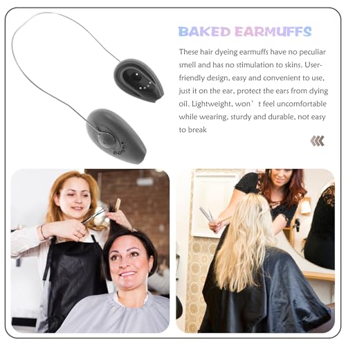 Silicone Ear Covers for Hair Dyeing | Heat & Water Resistant