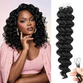 Zavide Feather Crochet Hair 10 Inch Ocean Wave - 100 Strands