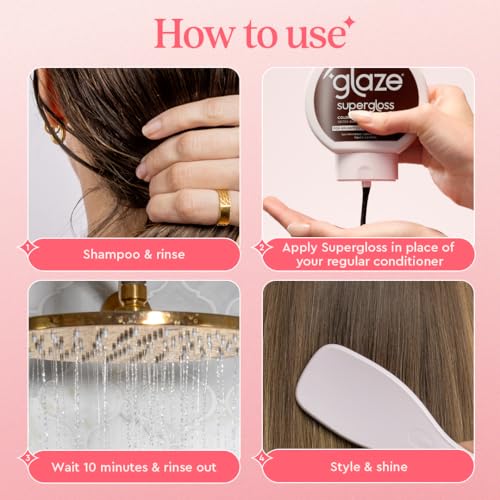 Glaze Supergloss Teddy Brown Semi-Permanent Hair Gloss - 6.4 fl oz