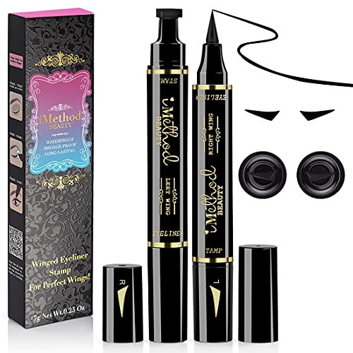 iMethod Winged Eyeliner Stamp - 2 Pens, Waterproof Cat Eye