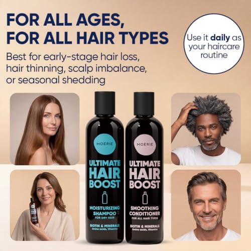 Moerie Hair Growth Shampoo & Conditioner Set 16.9oz