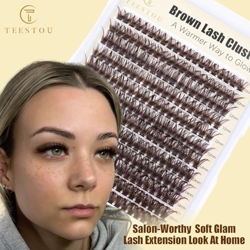 Dark Brown Lash Clusters 60D - DIY Eyelash Extensions 10-16mm