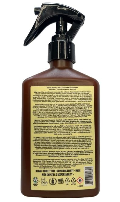 Lola Rapunzel Hair Tonic 8.45 oz with Comb