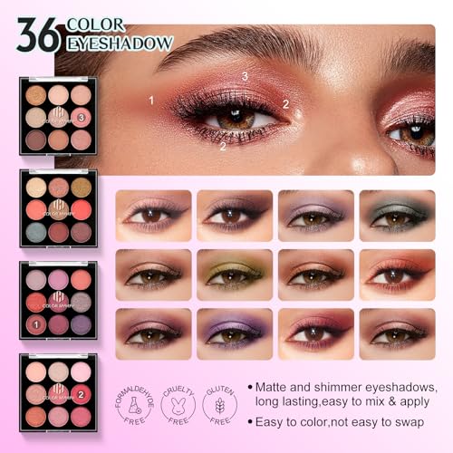 Color Nymph All-in-One Makeup Kit for Teens & Beginners