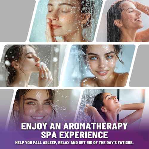 Shower Steamers Aromatherapy, Christmas Stocking Stuffers for Teen Girls for Women Mom Her, 8-Pack Shower Bombs, White Elephant Gifts, Organic Essential Oils Relaxation & Self Care Gifts for Men