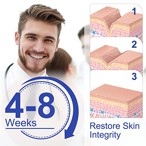 New Transparent Silicone Scar Sheets(1.6¡± x 120¡±Inch - 3M),Away Scar Tape,Scar Strips, Reusable, Professional Scar Removal Sheets for C-Section, Surgery, Burn, Keloid, Acne et, Scar Patch.