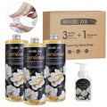 ROMIIE ZOI Hand Soap Refills Foaming, Gardenia Scent Natural Plant Moisturizing Foam Soap Refills with Dispenser 1 L/ 33.8 FL OZ(Pack of 3)