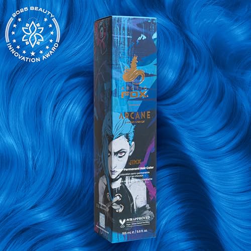 ARCTIC FOX Jinx Vegan Blue Semi-Permanent Hair Dye - 5.6 fl oz - Pack of 1