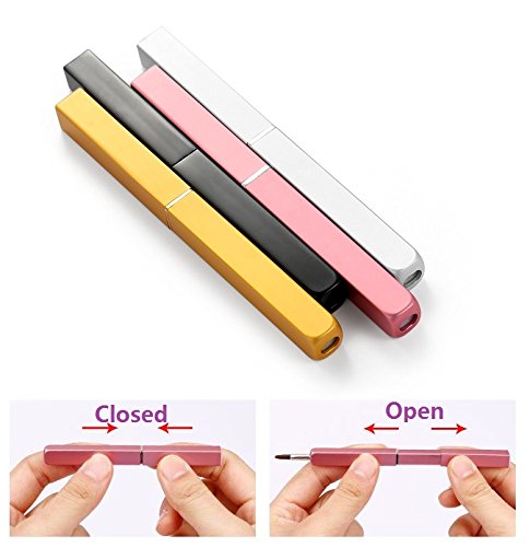 Retractable Lip Brush Applicator - Professional Lipstick Gloss Makeup Tool