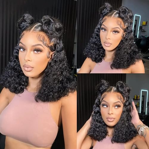 Deep Wave Human Hair Bundles - Natural Black 20-24 Inch Remy Hair
