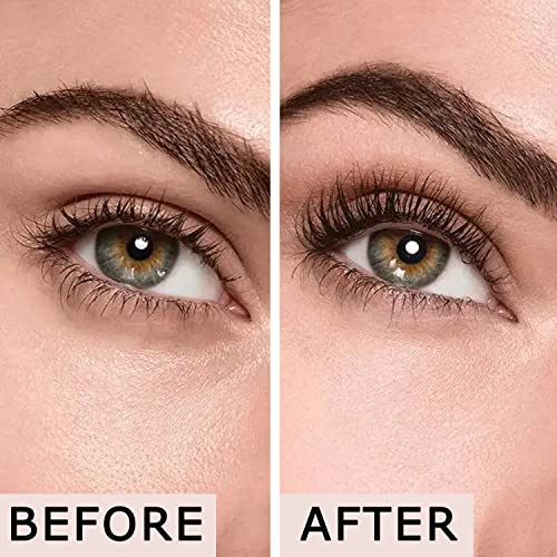 Youngfocus 3D Fiber Lash Mascara Waterproof, Luxuriously Longer, Thicker, Voluminous Eyelashes, Long-Lasting, Dramatic Extension, Smudge-proof, Hypoallergenic Formula-Best Gift