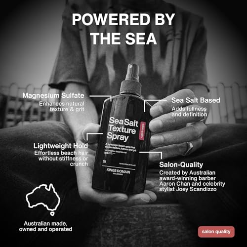 Sea Salt Texture Spray for Hair – Natural Volume & Matte Finish