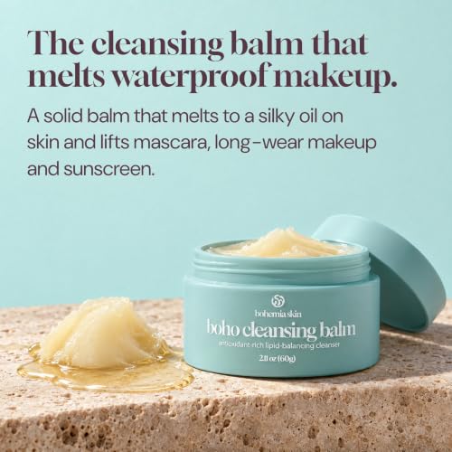 Bohemia Skin Waterproof Cleansing Balm 2.11 oz - Sensitive Skin Makeup Remover