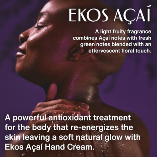 Natura - Ekos A?a? Hand Cream - Anti-Dullness Hand Balm - Recharge the Skin - Fast Absorption - Skin Moisturizer - Vegan Skin Care - Brazilian Beauty Secrets - Self Care & Body Care - 2.6oz (75g)