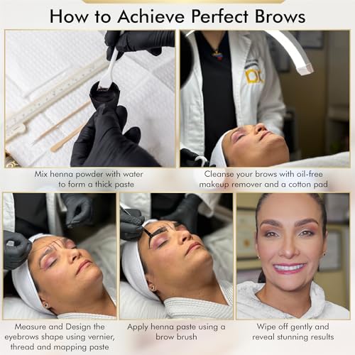 BROWSXPERT Professional Shading Touch-Up Kit - Natural Deep Dark Brown