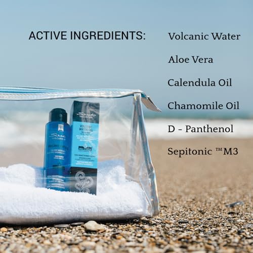 Volcanic Water Gel 100ml ? Soothing & Hydrating Hydro Gel Moisturizer for Face & Body ? Reduces Redness, Itchiness, Irritation and Sunburn