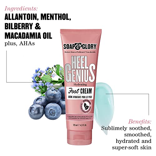 Soap & Glory Heel Genius Foot Cream & Cracked Heel Treatment, 4.2 oz