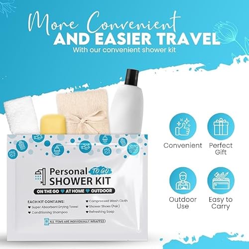 Compact Personal Shower Kit To-Go? Your Hygiene Companion for Travel, Gym, and Outdoor Adventures (10)