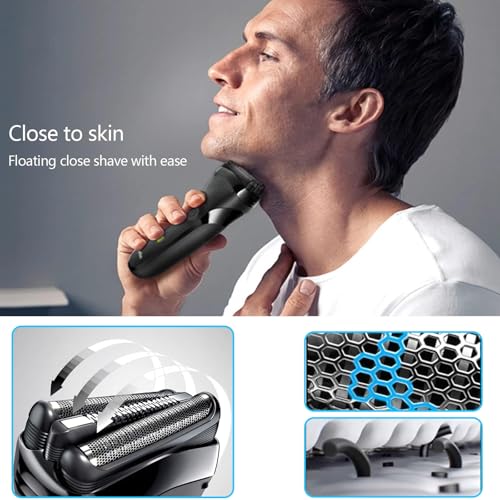 2 PCS Series 3 32B Replacement Shaver Head, Compatible with S3 Razors 301S, 310S, 320S, 330S, 340S, 360S, 3000S, 3010S, 30S, 3020S, 350CC, 370CC, 3050CC