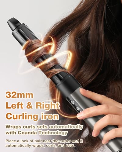 7MAGIC 6-in-1 Multi Hair Styler Dryer Brush - Fast Drying & Curling