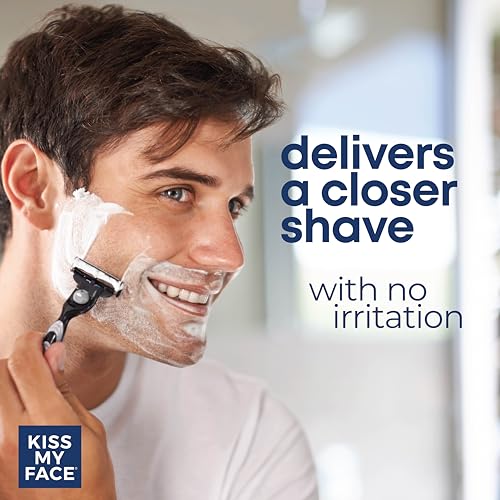 Unscented Fragrance-Free Moisture Shave 4-in-1 Shaving Cream with Olive Oil & Aloe - 11 Fl Oz