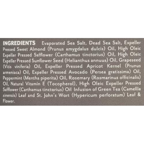 Soothing Touch Herbal Salt Scrub, Peppermint Rosemary - 20 Oz