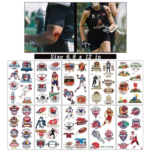 Carnival Temporary Tattoos - 10 Assorted Designs