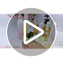 CLRDZN 4-in-1 Travel Dispenser Bottle Set - 30ML Leakproof Toiletry Containers