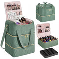 Castal Nail Polish Organizer Bag – Holds 84 Bottles, 3-Layer
