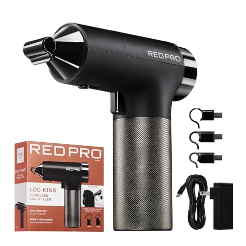 RED Pro Cordless Auto Loc Styler with 3 Loop Sizes