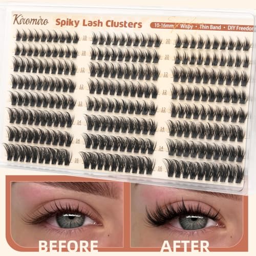Spiky Wispy Lash Clusters 10-16mm - 240 Pcs DIY Extensions