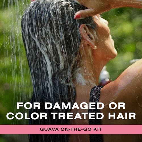 Ceremonia Guava Travel Hair Care Kit - 4 Piece Set