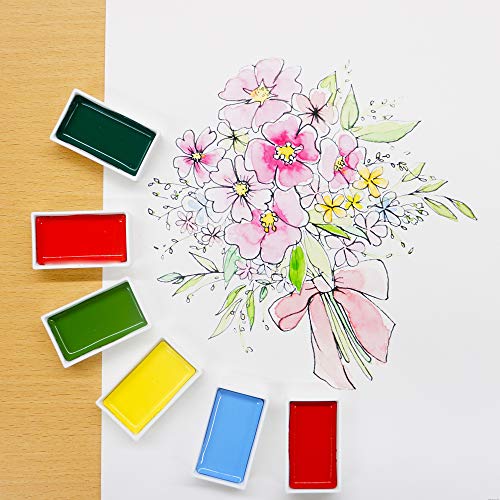 Kuretake Gansai Tambi 24 Color Watercolor Paint Set