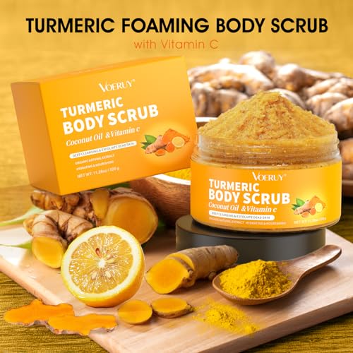 Turmeric Body Scrub with Coconut Oil & Vitamin C