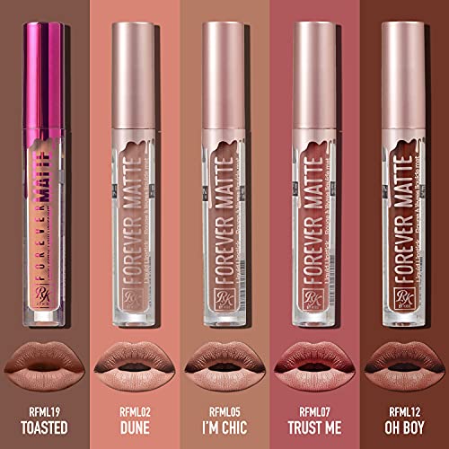 Ruby Kisses Forever Matte Liquid Lipstick 5-Pack