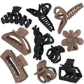 10PCS Non-Slip Hair Clips Set for Thick Hair - Versatile Styles