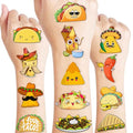 100 PCS Mexico Food Fiesta Temporary Tattoos | Party Favors