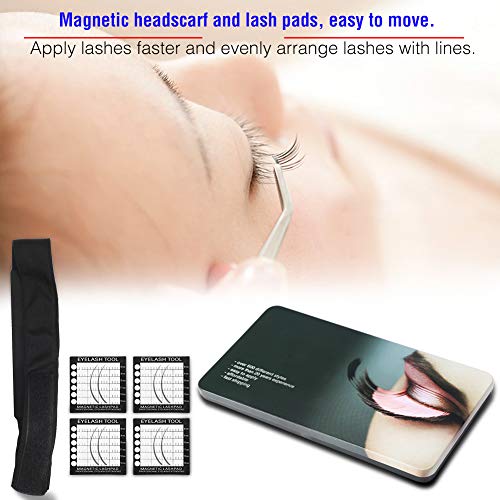 Magnetic Eyelash Extension Pad Kit with Headband