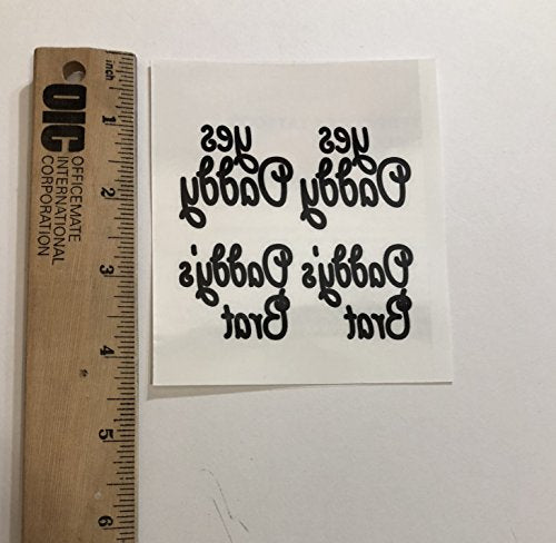 Yes Daddy Temporary Tattoo Sheets - 20 Count