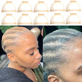 Transparent HD Wig Cap 10 Pcs Thin Breathable Nylon for Women, Natural Fit