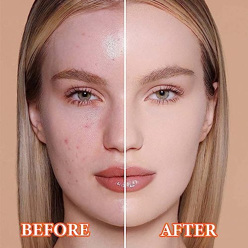 Oil Control Loose Face Powder with Puff, Translucent Setting Powder