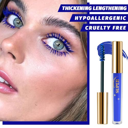 Colored Mascara Set 6-Pack - Waterproof Volumizing Lash