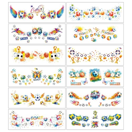 World Cup 2026 Soccer Party Favors Set - 36Pc Temporary Tattoos & Bracelets