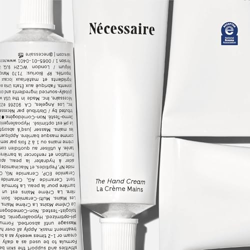 Nécessaire Hand Cream for Dry Hands, Fragrance-Free, 2.2 oz