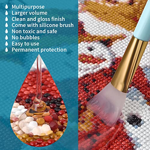 LANBEIDE 200ML Diamond Painting Sealer with Silicone Brush