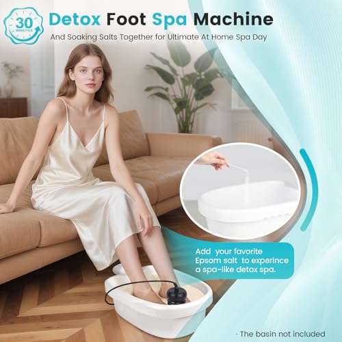 Portable Ionic Foot Detox Machine for Relaxation & Purification