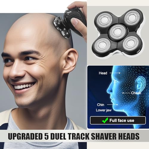 XR7000 Balder Pro Replacement Head Compatible with Remington Balder Pro Head Shaver Model XR7000/XR1500/XR1501 (2 Count)