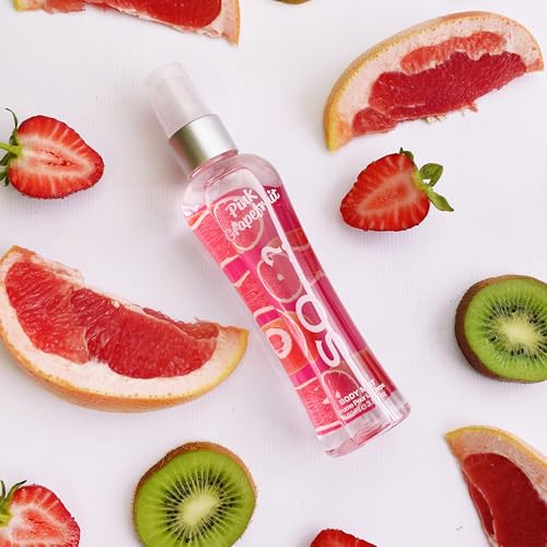 So...? Pink Grapefruit Body Mist - Fruity Citrus Spray for Women, 3.5 oz